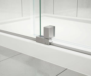 MAAX 137859-900-084-000 ModulR 48 x 32 x 78 in. 8mm Pivot Shower Door for Corner Installation with Clear glass in Chrome
