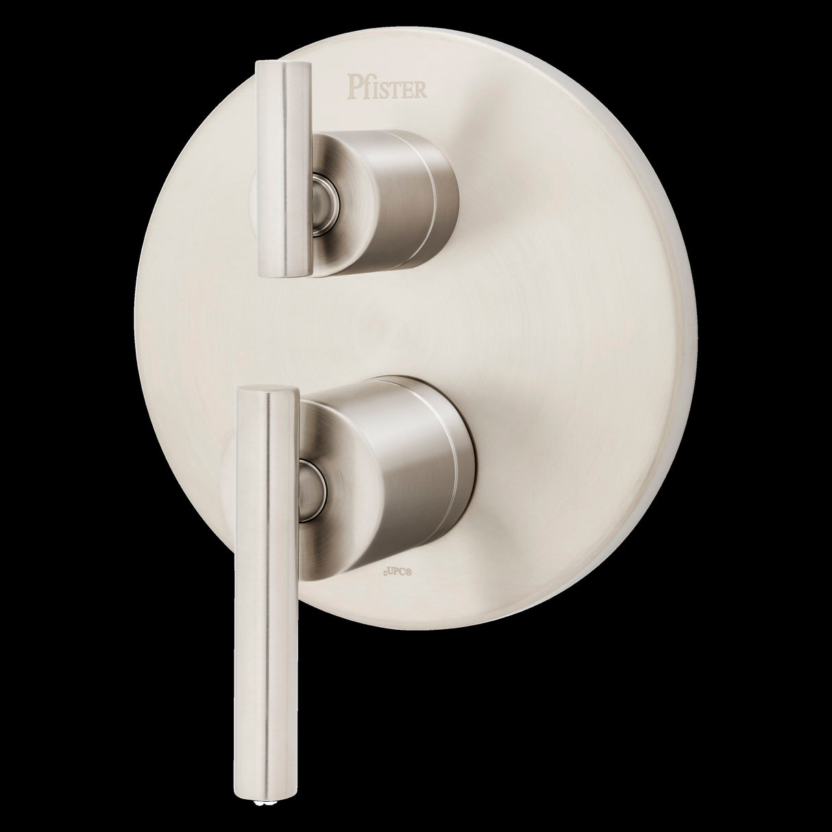 Contempra Stacked Diverter Trim Kit in Brushed Nickel