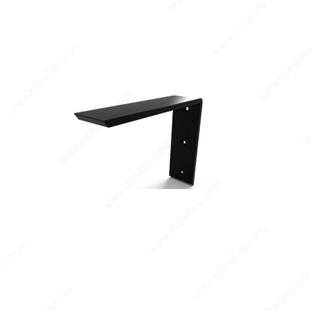 Richelieu FMB-B6X6 Front Mounting Bracket, Black, 6 in