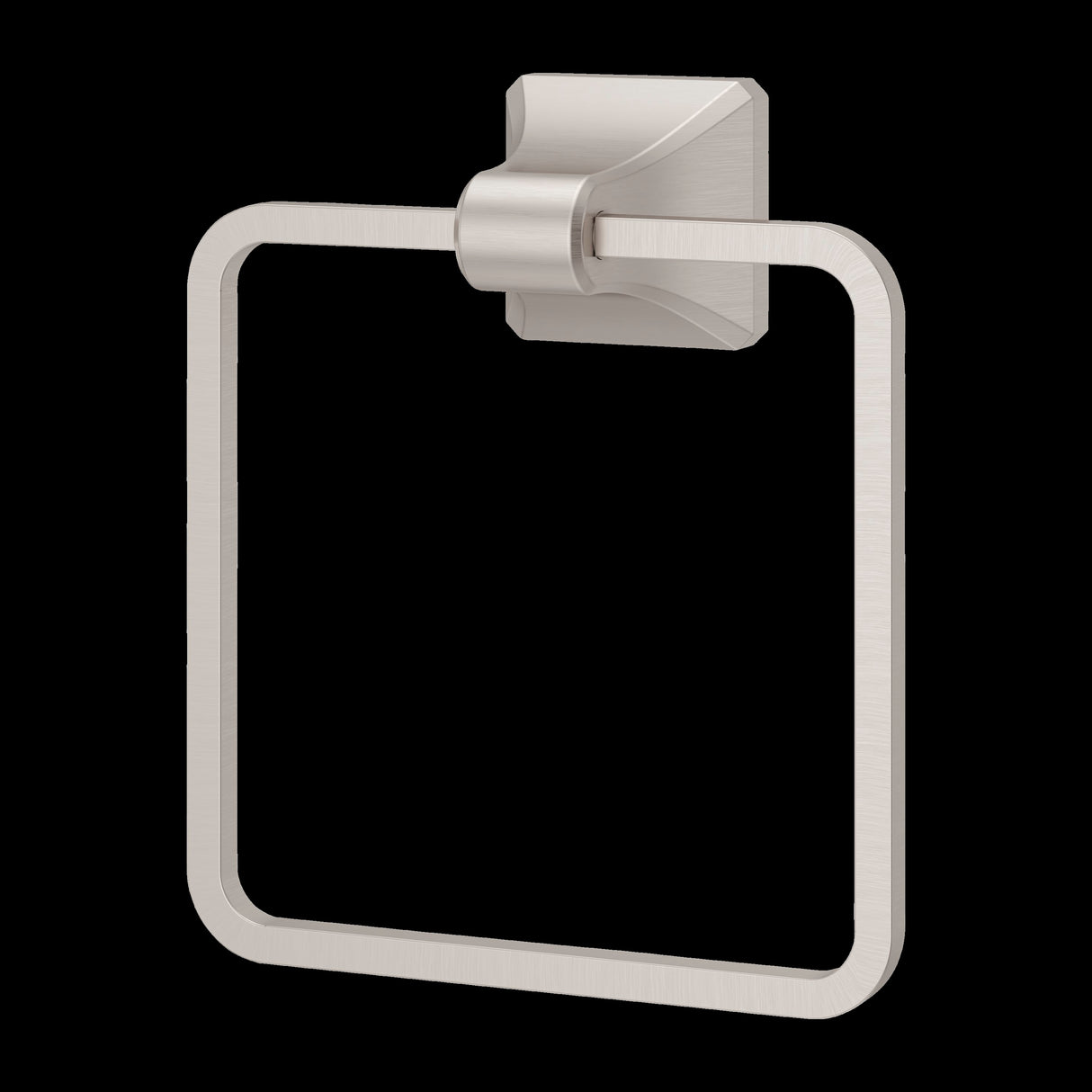 Park Avenue Towel Ring in Brushed Nickel
