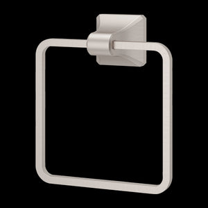 Park Avenue Towel Ring in Brushed Nickel