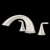 Winfield 2-Handle Roman Tub Trim in  Brushed Nickel