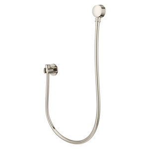 Modern Round 3-Piece Handheld Shower Kit with 60 in. Hose in Polished Nickel