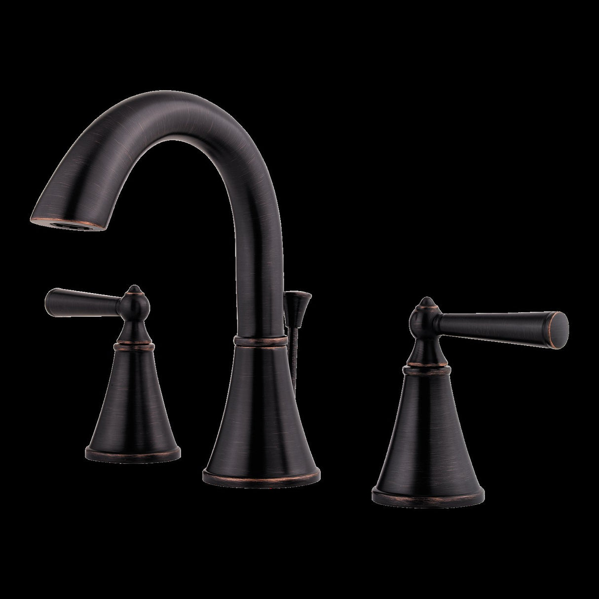Saxton 2-Handle 8" Widespread Bathroom Faucet in Tuscan Bronze