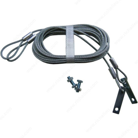 Ideal Security SK7136 Garage Door Safety Cables (2-Pack)