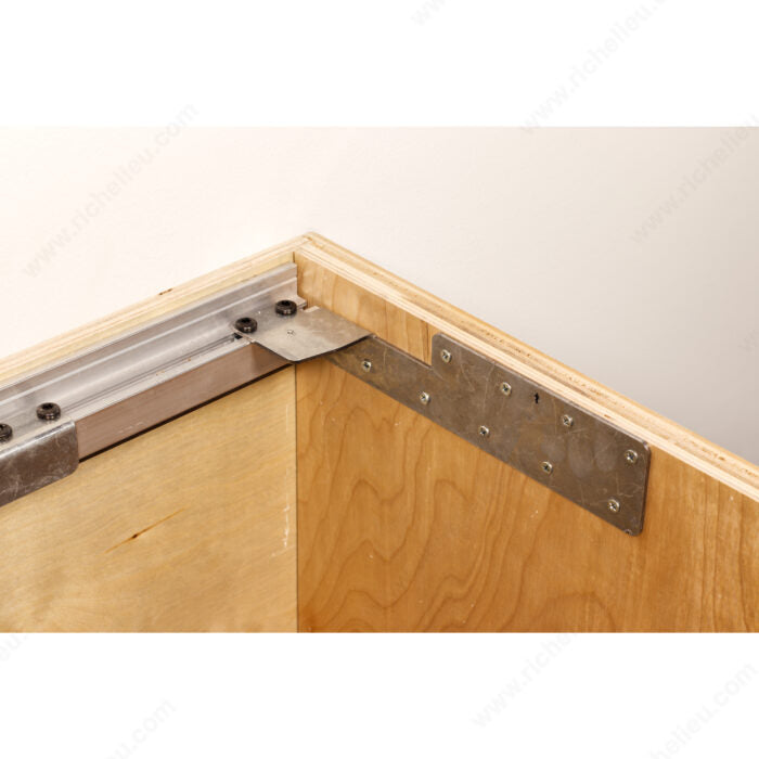 Richelieu FCB1521 Floating Cabinet Bracket, 500 lb, 15 to 21 in