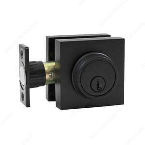 Onward 4347TSN51 Deadbolts - Tuxedo Series, Satin Nickel, 15/16 in