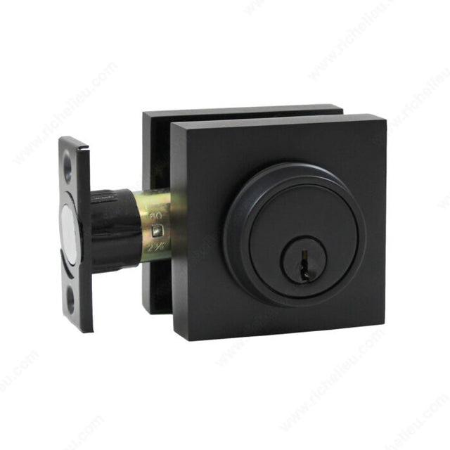 Onward 4347TSN51 Deadbolts - Tuxedo Series, Satin Nickel, 15/16 in