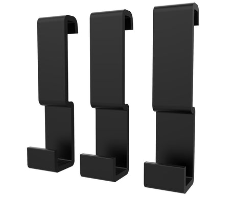 Swanstone Odile Suite Small Hooks in Matte Black - Pack of 3 SMHK10045089.340