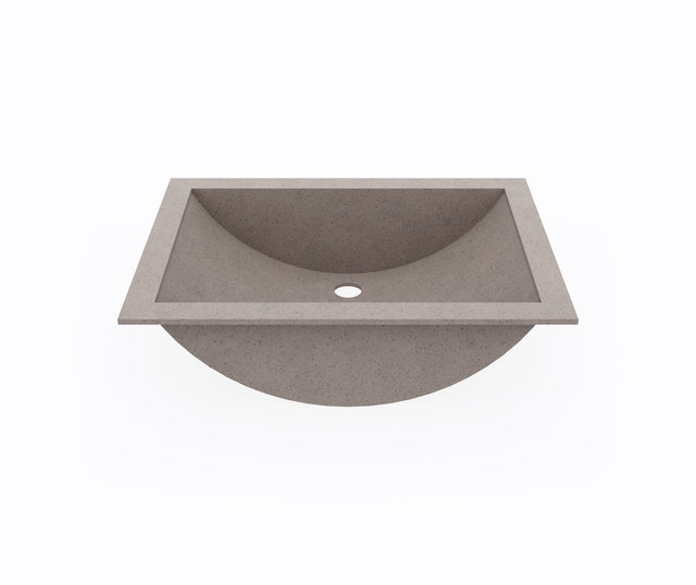 Swanstone UC-1913 13 x 19 Swanstone Undermount Single Bowl Sink in Clay UC01913.212