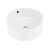 Monaco 16.5" Console Sink Glossy White Basin