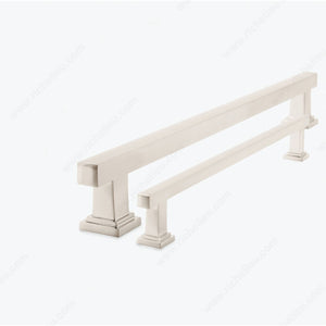 Richelieu BP864596195 Transitional Metal Pull - 8645, Brushed Nickel, 3 25/32 in, 5 1/32 in, 25/32 in, 8/32 in (Included)