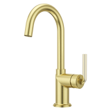 Tenet 1-Handle Bar/Prep Faucet in Brushed Gold