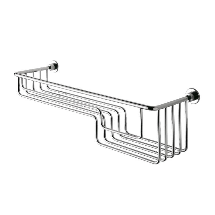 Chrome Wire Shower Basket