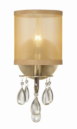 Hampton 1 Light Antique Brass Sconce 5621-AB