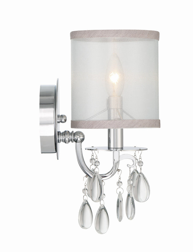 Hampton 1 Light Antique Brass Sconce 5621-AB