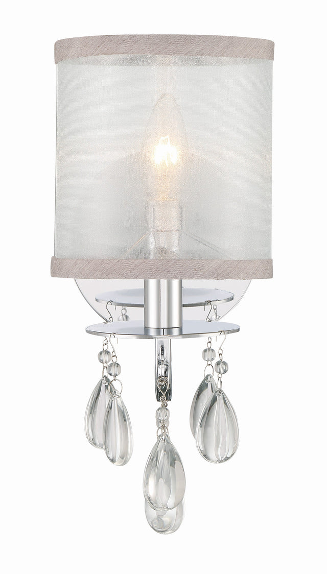 Hampton 1 Light Antique Brass Sconce 5621-AB