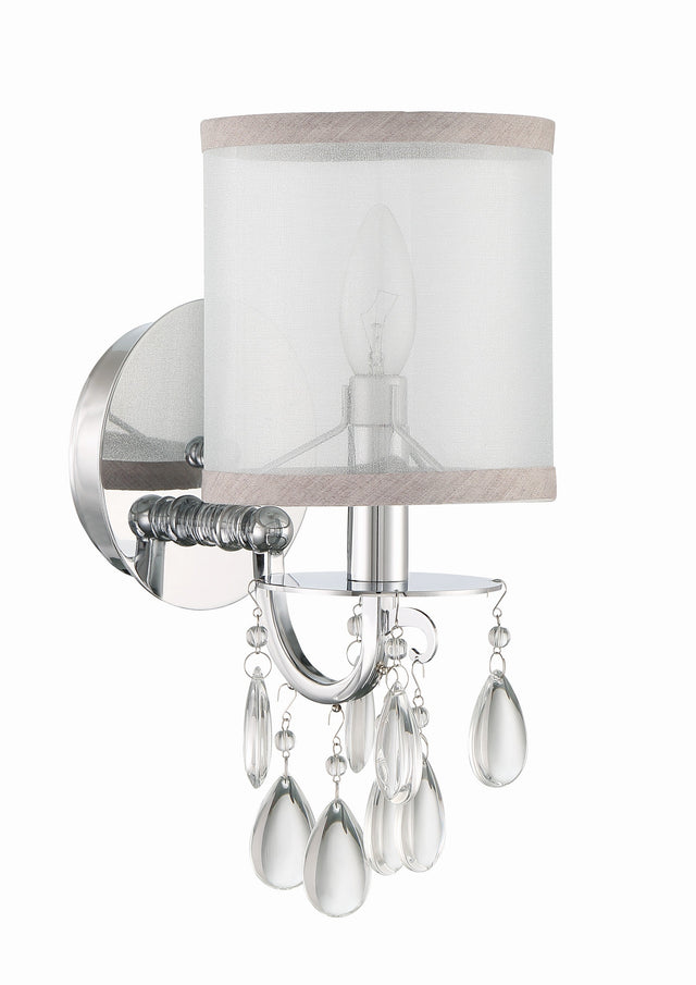 Hampton 1 Light Antique Brass Sconce 5621-AB