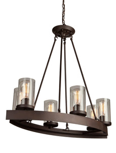 Menlo Park Oval Chandelier