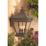 Elk 5722-C Landings 19.5'' High 3-Light Outdoor Sconce - Charcoal