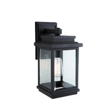 Freemont Stem Outdoor Wall Light - Black / 14.00