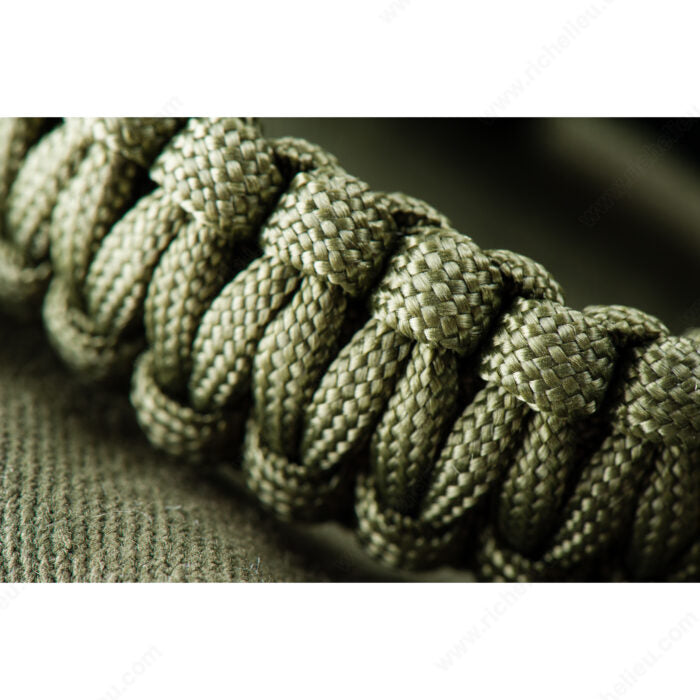 KingCord 448431 Paracord 550 Diamond Braid Nylon Rope, Purple, Hang Tag, 50 ft