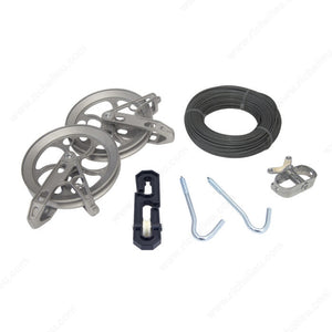 KingCord 304031 Heavy Duty Clothesline Kit
