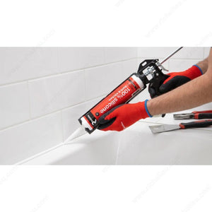 Richelieu 94160011 Richelieu Kitchen and Bathroom Silicone Sealant, Clear Transparent