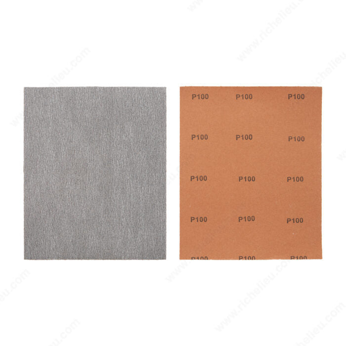 Richelieu ABRIC91180 MAX GRIT 9"x11" Sanding Sheet, 80