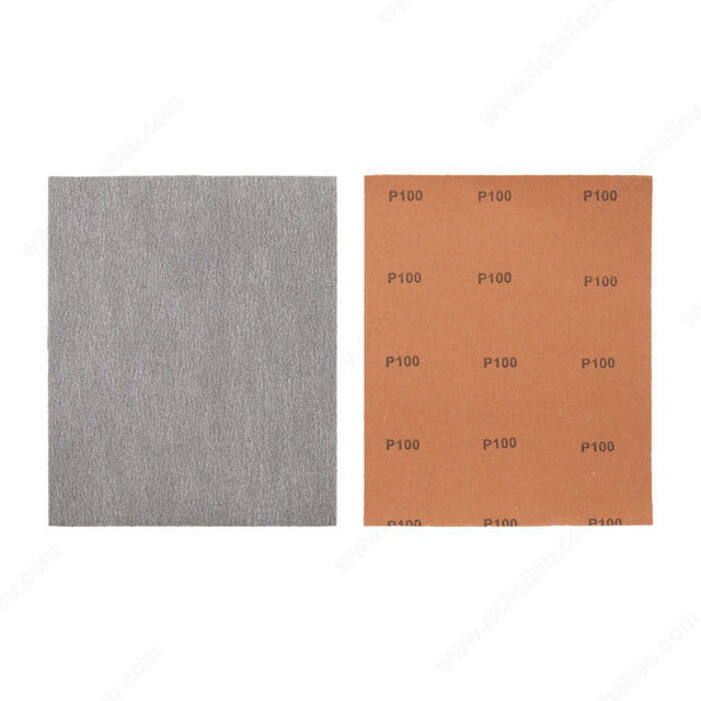 Richelieu ABRIC911100 MAX GRIT 9"x11" Sanding Sheet, 100