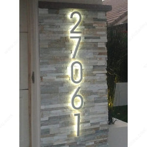 Klassen Bronze AL66000 LED House Numbers, 0
