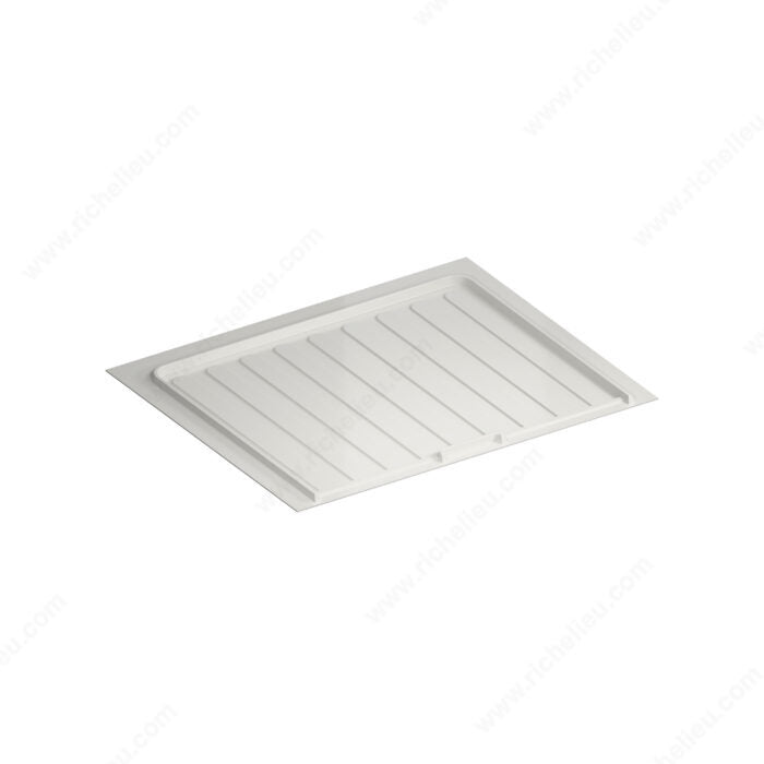 Richelieu SBDT2730111 Rev-A-Shelf Under-Sink Cabinet Protection Tray, White, 28 1/2 in, 25 1/2 to 28 1/2 in