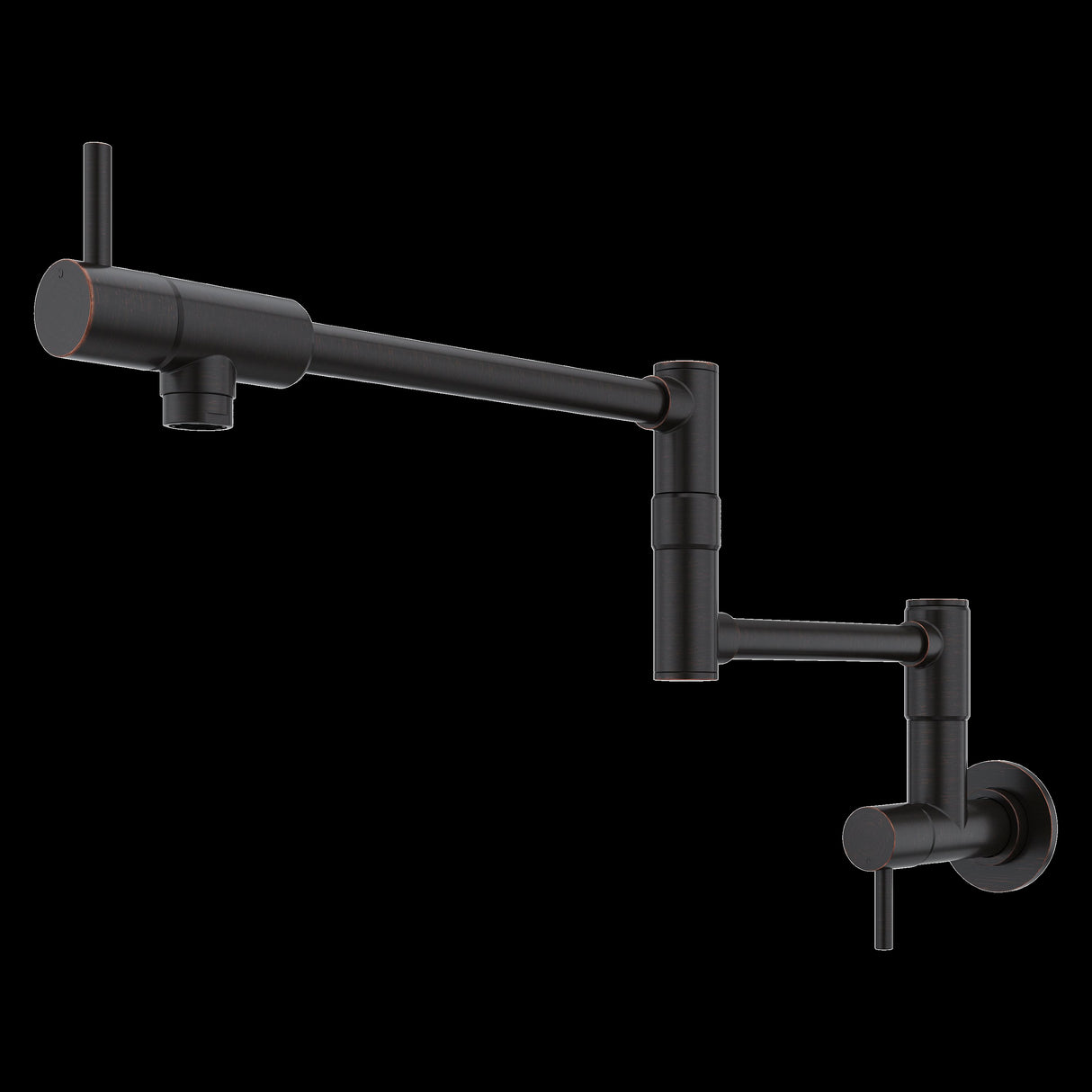 Lita 2-Handle 1-Hole Potfiller Kitchen Faucet in Tuscan Bronze