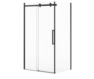 MAAX 134952-900-340-000 Halo Pro 48 x 36 x 78 3/4 in Sliding Shower Door for Corner Installation with Clear glass in Matte Black