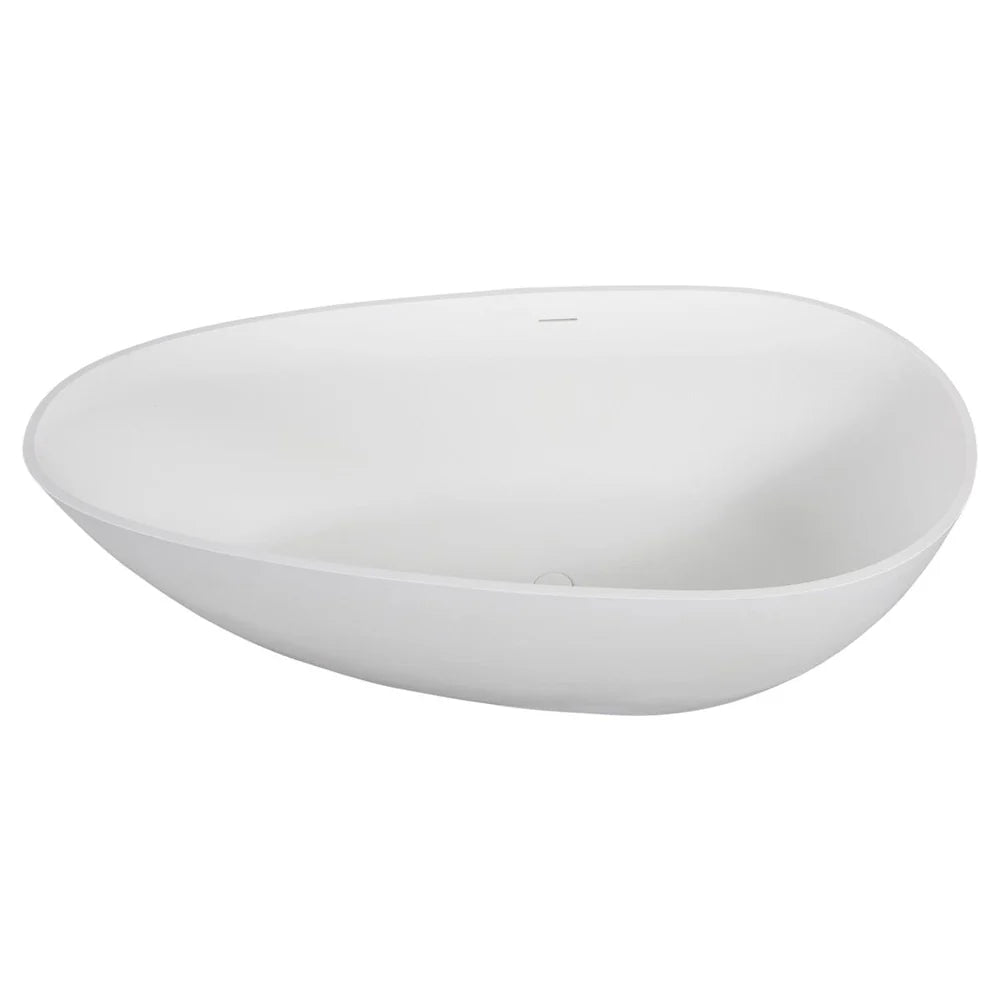 Old Orchard - 59" Solid Surface Stone Resin Freestanding Bathtub – New England Home Goods