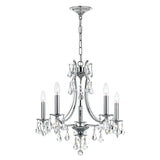 Cedar 5 Light Polished Chrome Chandelier 5935-CH-CL-MWP