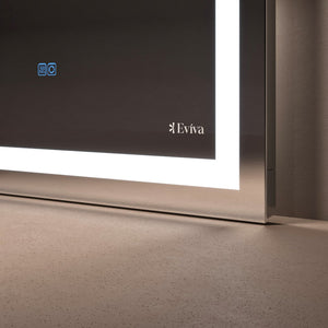 Eviva Lite 36" x 30" Rectangular Frameless Mirror