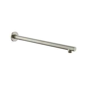 DAX Brass Round Shower Arm, 18", Brushed Nickel DAX-1053-450-BN