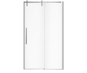 MAAX 135870-900-084-000 Nebula 44 ½-46 ½ x 78 ¾ in. 8mm Sliding Shower Door for Alcove Installation with Clear glass in Chrome