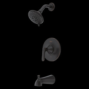 Weller 1-Handle Tub & Shower Trim in Tuscan Bronze