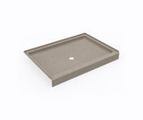Swanstone SS-3448 34 x 48 Swanstone Alcove Shower Pan with Center Drain Limestone SF03448MD.218