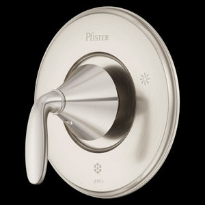 Winfield 1-Handle Tub & Shower Valve Only Trim Kit in Brushed Nickel