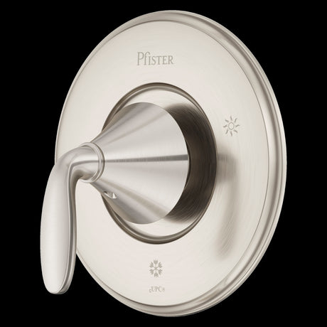 Winfield 1-Handle Tub & Shower Valve Only Trim Kit in Brushed Nickel