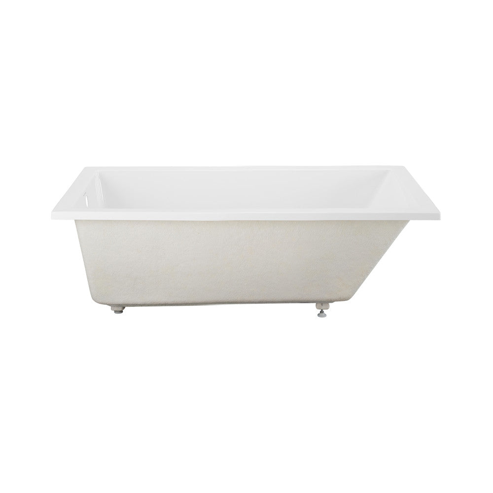 Voltaire 66 "x 36" Reversible Drain Drop-In Bathtub