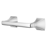 Soft Square Toilet Paper Holder in Polished Chrome