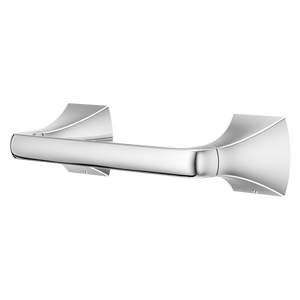 Soft Square Toilet Paper Holder in Polished Chrome