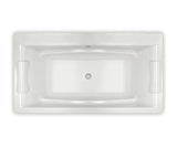 MAAX 105743-000-001-102 Optik C 66 x 36 Acrylic Drop-in Center Drain Bathtub in White