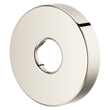 Modern Round Shower Arm Flange in Polished Nickel