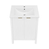 Bastille 24" Bathroom Vanity in White