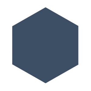 Roca Tile Usa Inc Elegant Ideas 5X6 Hexagon Block Azul Matte Glazed Porcelain Tile - Grne0Ca151